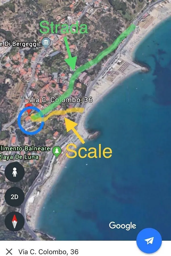 Apartmán “L'Alcova Delle Sirene” Bergeggi Itálie